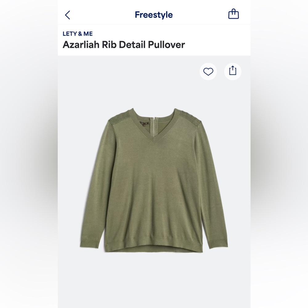 NWOT pullover sweater